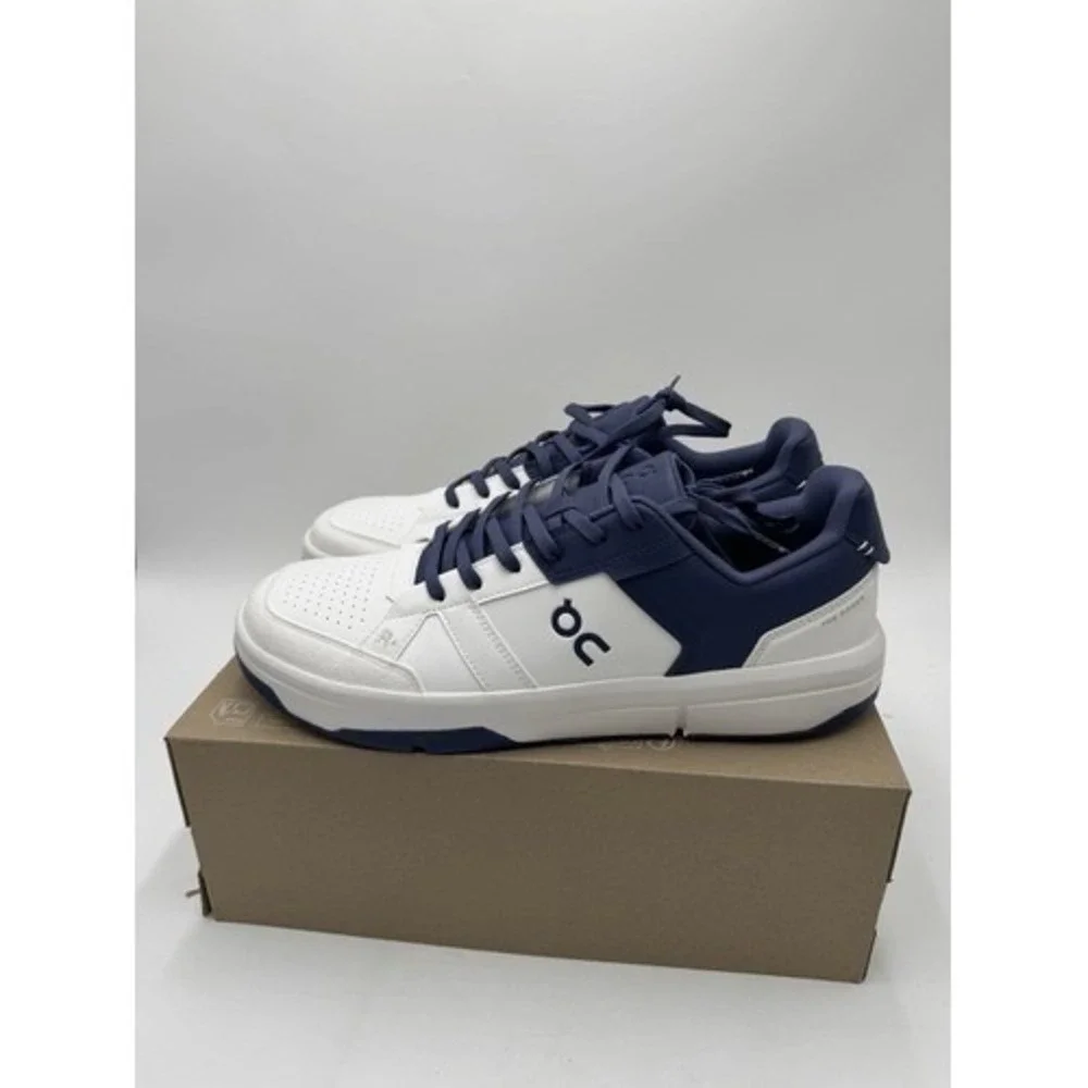 On Men's THE ROGER Clubhouse Shoes White Acai Size 13 New in Box No Lid